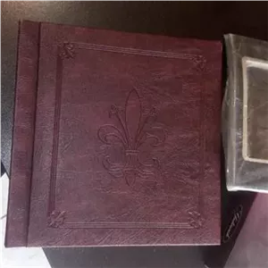 آلبوم عکس فریم دار 20x25 جلد چرم