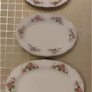 3 عدد دیس چینی قدیمی در 3 سایز