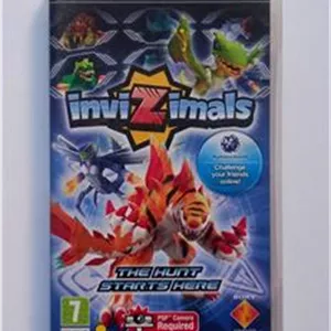 Invizimals PSP همراه دفترچه و کارت کالیبراسیون