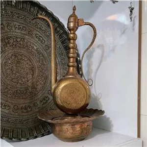 افتابه لگن مسی زیبا