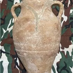 کوزه سفالی قدیمی پهلوی بدون لعاب
