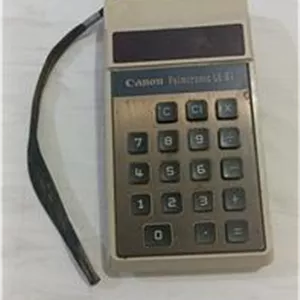 ماشین حساب لامپی کانن قدیمی