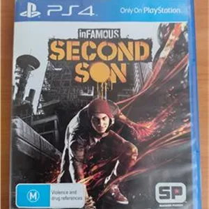 دیسک بازی infamous second son برای ps4
