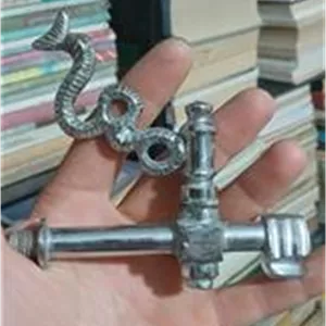شیر سماور برنجی بینهایت نایاب زیبا سنگین 