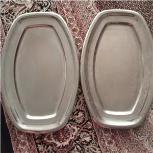 دو دیس قدیمی تمام استیل بزرگ