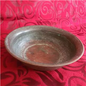 تاس یا کاسه حمام مسی قاجاری