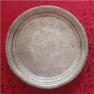 سینی مسی نخودی کرمانی  پهلوی صاحبه دار