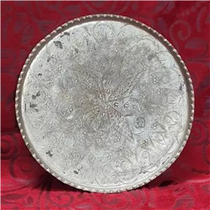 سینی مسی قلمزنی دستی پهلوی