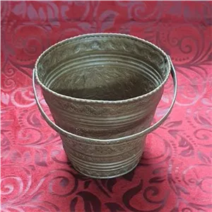 سطل مسی قلم زنی دستی پهلوی