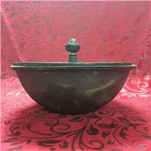 ساج چدنی درب دار 10کیلویی پهلوی