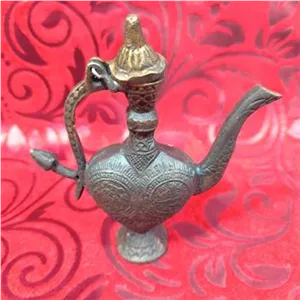 گلاب پاش برنجی نقش دار قدیمی