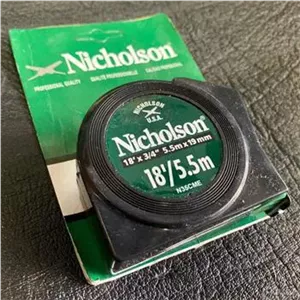 متر نیکلسون امریکا NICHOLSON