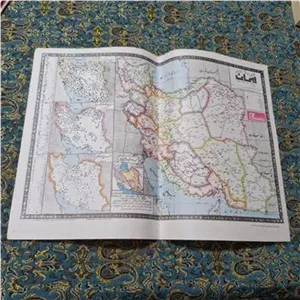 نقشه ایران از موسسه سحاب قدیمی
