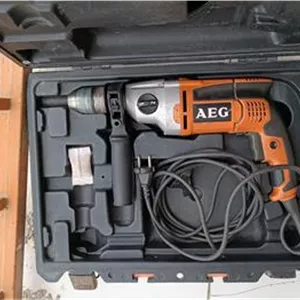 دریل AEG یه نظام اتومات چکشی گیربکسی