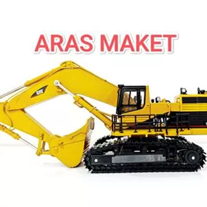 ماکت فلزی بیل مکانیکی کاترپیلار CAT 5110B