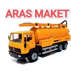ماکت آلمانی تمام فلزی کامیون تانکر وکیوم بنز SIKU