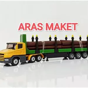 ماکت تریلی کفی حمل الوار برند سیکو آلمان SIKU