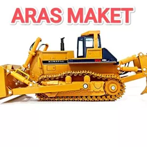ماکت فلزی ژاپنی بولدوزر کوماتسو KOMATSU D475A