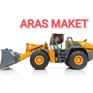 ماکت فلزی لودر لیبهر LIEBHERR 580 سیکو آلمان