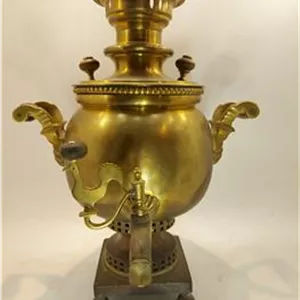 سماور توپی روسی 150 ساله سوپر بکر سنگین