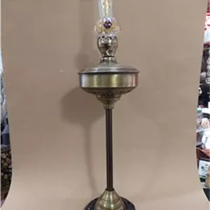 چراغ نفتی برنجی کاملا نو و سلامت قابل استفاده