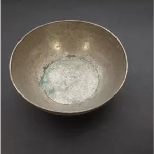 کاسه مسی قاجاری چکشی ساز دستساز سنگین