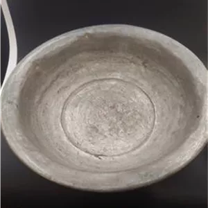 لگن مسی قاجاری سایز بزرگ 2 کیلو 350 گرم