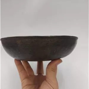 کاسه مسی قاجاری چکشی ساز سایز بزرگ سنگین