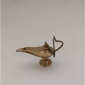 چراغ جادو پیسوز برنجی مینیاتوری زیبا