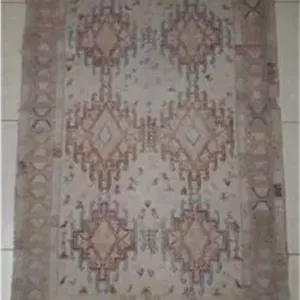 گلیم ابریشم قاجاری فوق کمیاب 15متر در 1 متر