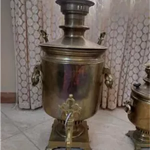 سماور غول پیکر روسی 143 ساله سوپر بکر بی نقص