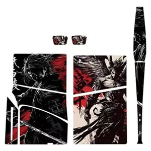 برچسب کنسول بازی ps5 اسلیم دیسک خور-samuraei