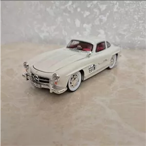 ماکت ماشین بنز 300sl دودزا چه ژی سفید