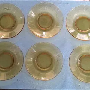 بشقاب پیش دستی شیشه ای