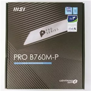 مادربرد ddr5 MSI Pro B760M-P آپدیت شده برای نسل 14
