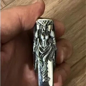 فندک طرح زیپو مدل آمازون (بال فرشته)