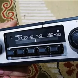 رادیو خودرو نیسان پاترول اورجینال فابریکی درحددرحد