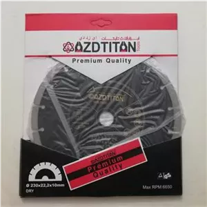 صفحه تیغه گرانیت بر تیتان 230 AZD TITAN