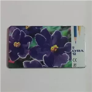 مداد رنگی 12 رنگ جعبه فلزی لیرا آلمانی دهه60 و 70