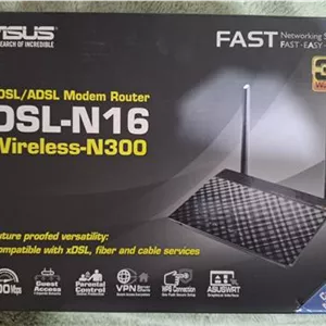 مودم روتر بی سیم VDSLADSL ایسوس مدل DSL-N16