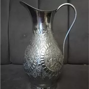 پارچ بسیار زیبای برنجی قلم زنی ارزشمند