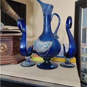 پارچ و شمعدان قدیمی