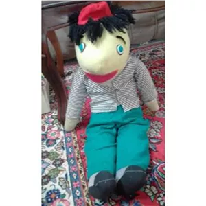 عروسک کلاه قرمزی قدیمی نوستالوژی