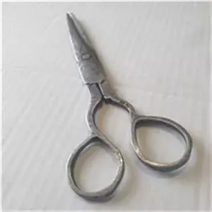 قیچی فوق کمیاب و تراشدار زیبا، دستساز و قدیمی 20)