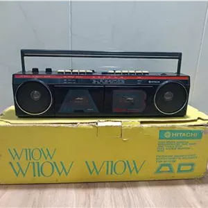 شاهکار هیتاچی رادیو ضبط W110W با کارتن
