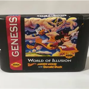 بازی سگا World of Illusion Starring Mickey Mouse