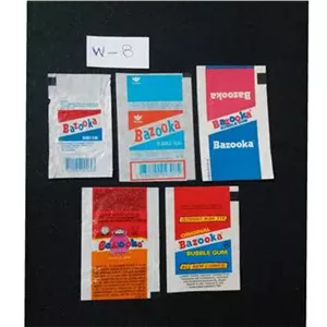 ست نایاب پوسته آدامس بازوکا