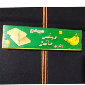 ویفر موزی مینو آکبند 150 تومان دهه 80