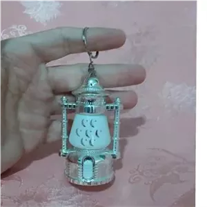 جاکلیدی چراغ دار فانوس _ باتری ندارد