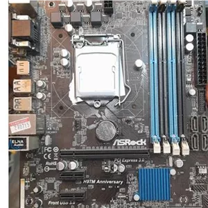 Asrock H97M cpu i34g ram